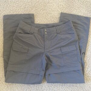 Northface Womens Hiking pants, 10, convertible